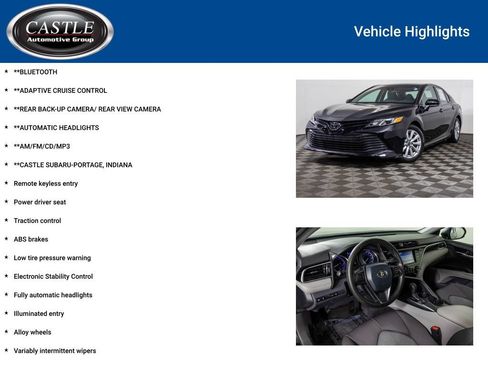 Used 2018 Toyota Camry LE FWD image 3