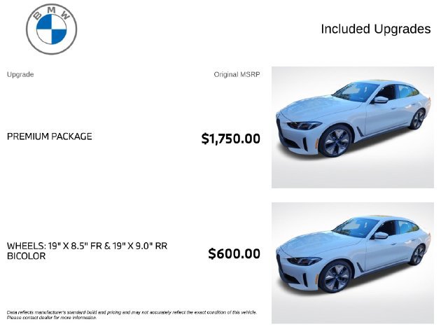 Certified 2025 BMW i4 xDrive40i w/ Premium Package AWD/4WD image 3