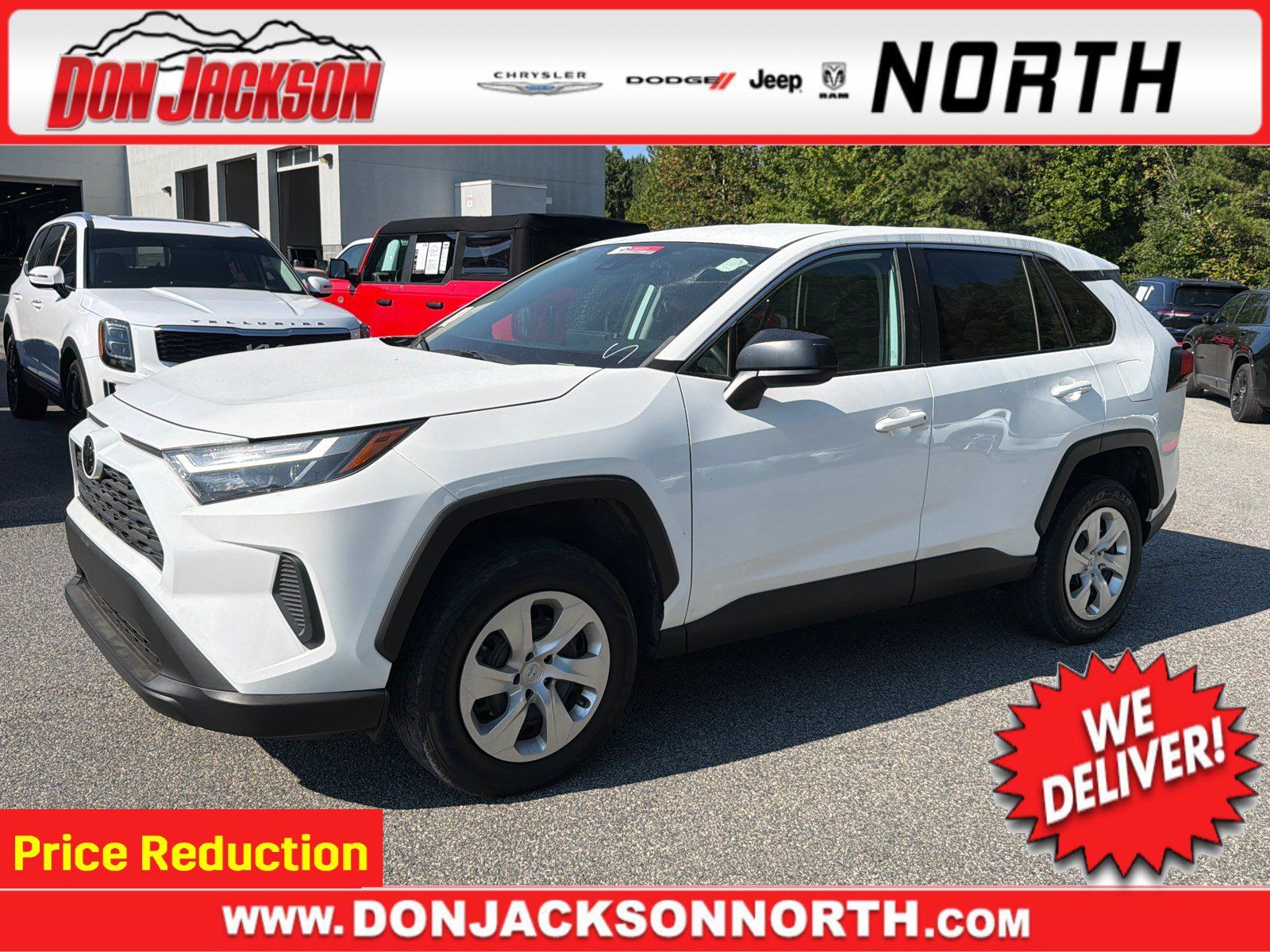 Used 2023 Toyota RAV4 LE FWD image 1