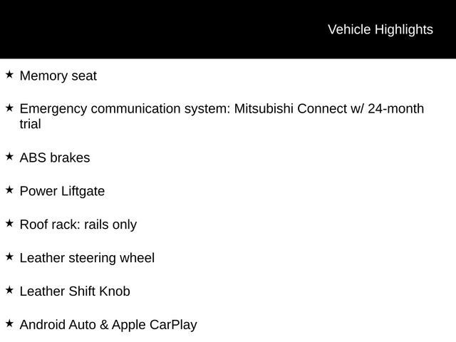 Used 2022 Mitsubishi Outlander SEL AWD/4WD image 6