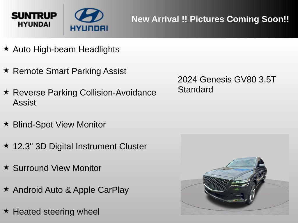 Used 2024 Genesis GV80 3.5T w/ Prestige Package AWD/4WD image 10