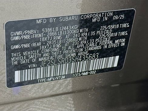 Used 2025 Subaru Forester Limited w/ Popular Package AWD/4WD image 27
