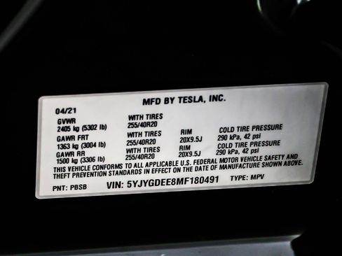 Used 2021 Tesla Model Y Long Range image 23