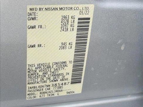 Used 2022 Nissan Altima 2.5 SV image 22