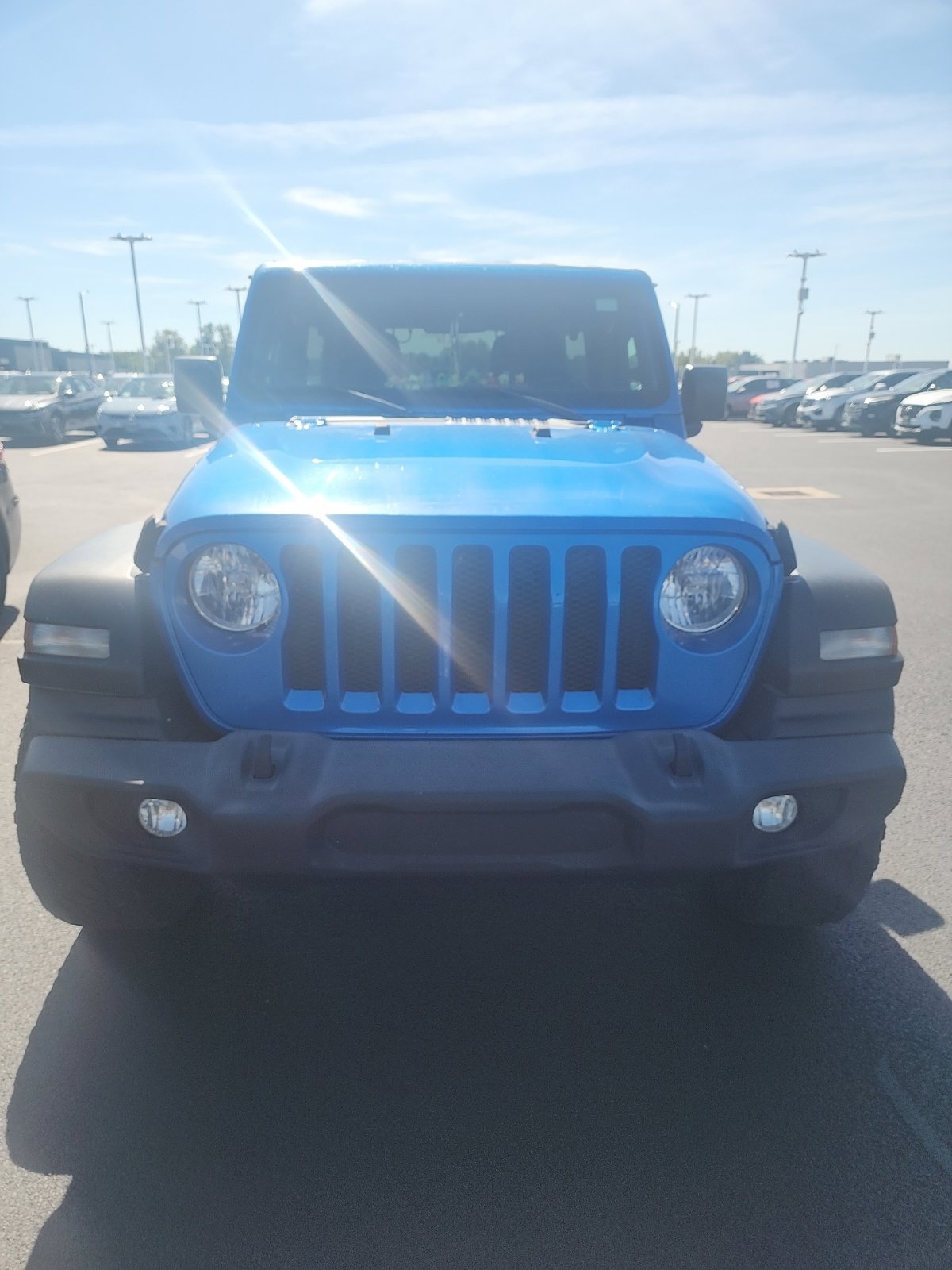 Used 2021 Jeep Wrangler Unlimited Sport AWD/4WD image 2