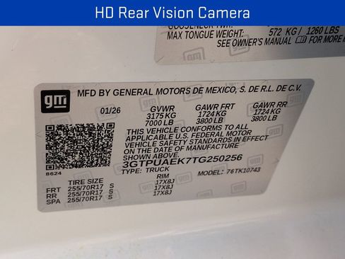 New 2026 GMC Sierra 1500 Pro w/ Pro Value Package AWD/4WD image 26