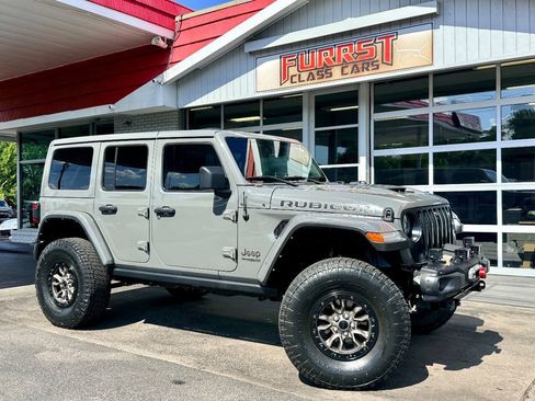 Used 2021 Jeep Wrangler Unlimited Rubicon w/ Trailer Tow Package AWD/4WD image 1