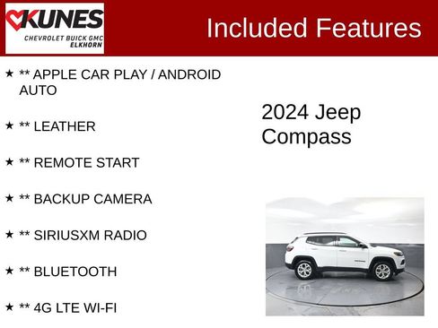 Used 2024 Jeep Compass Latitude AWD/4WD image 2