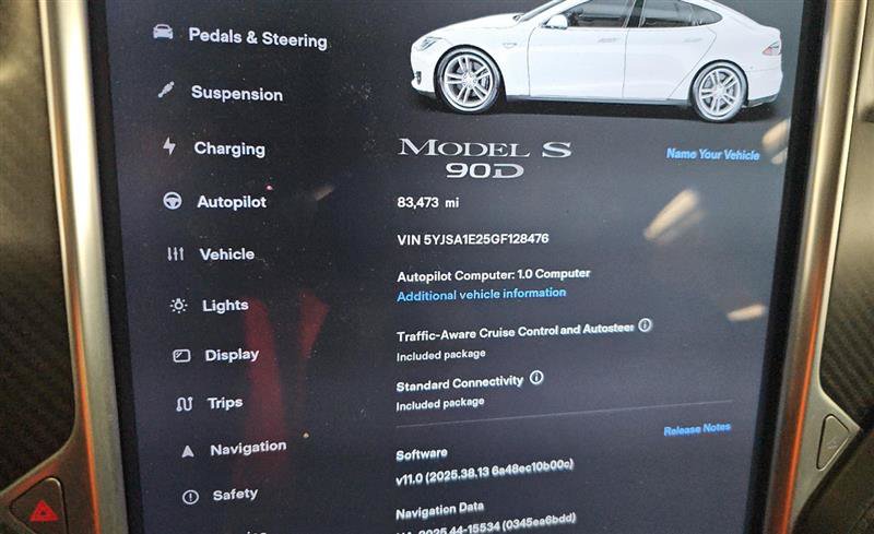 Used 2016 Tesla Model S 75D AWD/4WD image 5