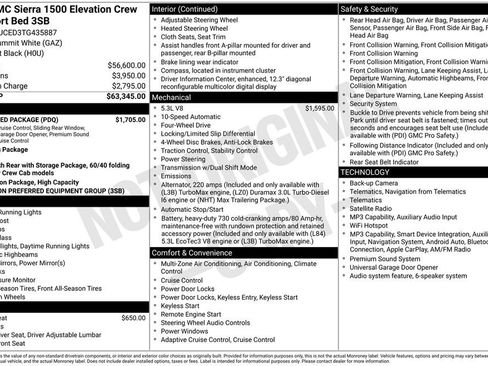 New 2026 GMC Sierra 1500 Elevation w/ Preferred Package AWD/4WD image 4
