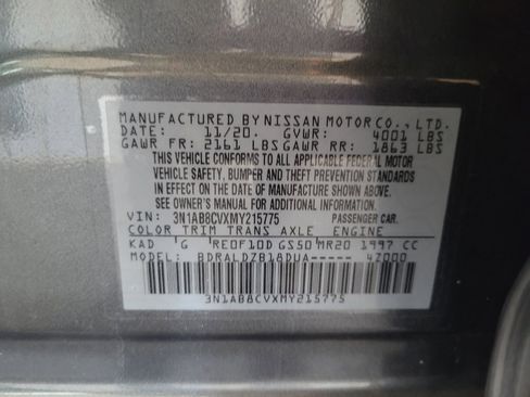 Used 2021 Nissan Sentra SV FWD image 33