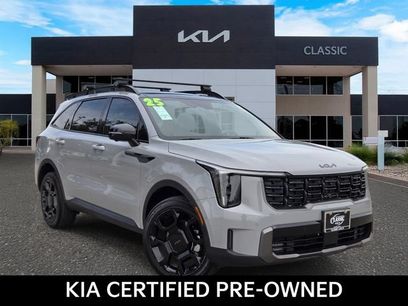 Certified 2025 Kia Sorento SX Prestige w/ Olive Brown Leather Package