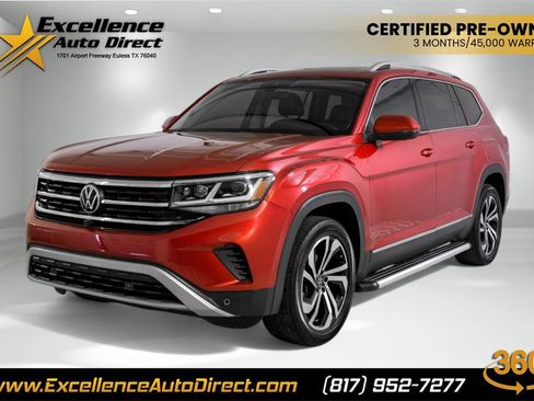 Used 2021 Volkswagen Atlas SEL Premium image 1