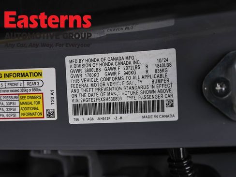 Used 2025 Honda Civic Sport image 33