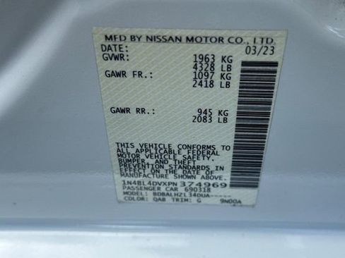 Used 2023 Nissan Altima 2.5 SV FWD image 55