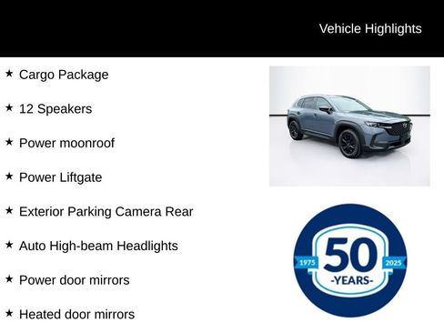 Used 2024 MAZDA CX-50 AWD 2.5 S w/ Cargo Package image 9