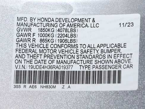 Certified 2024 Acura Integra A-Spec FWD image 37