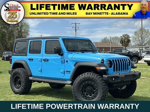 Used 2021 Jeep Wrangler Unlimited Sport image 1