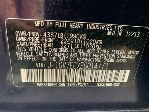 Used 2014 Subaru Impreza WRX WRX image 40