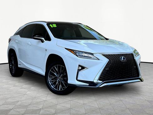Used 2018 Lexus RX 450h F Sport w/ Cold Area Package AWD/4WD image 3