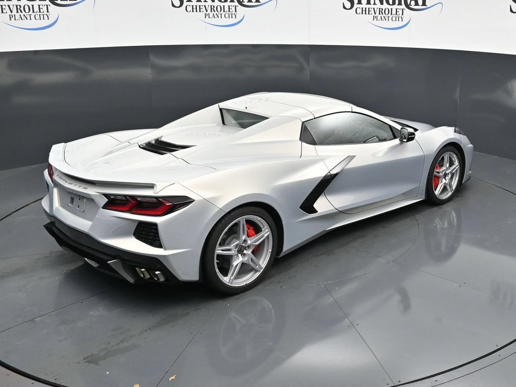 Certified 2023 Chevrolet Corvette Stingray Preferred Conv w/ Chrome Exterior Badge Package RWD image 24