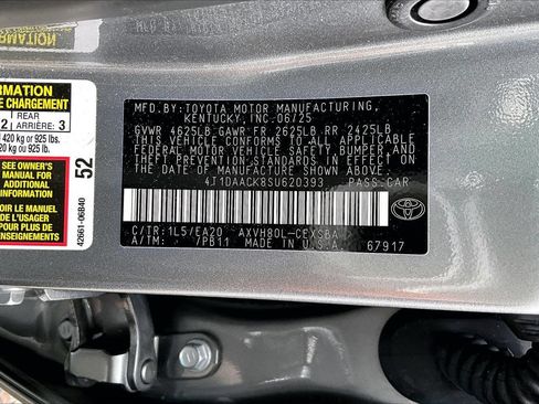 Used 2025 Toyota Camry SE w/ Multimedia Upgrade Package FWD image 16