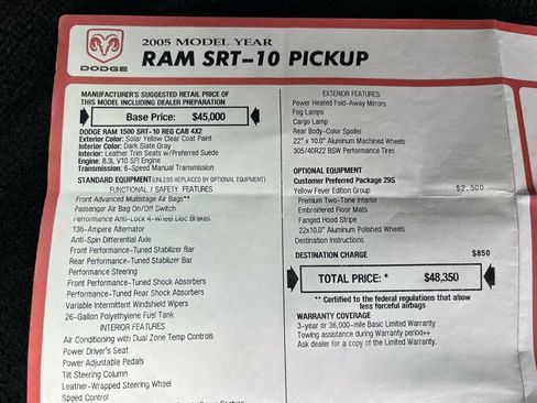 Used 2005 Dodge Ram 1500 Truck 2WD Regular Cab image 20