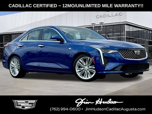 Certified 2024 Cadillac CT4 Premium Luxury w/ Climate Package RWD image 1