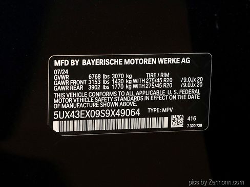 Certified 2025 BMW X6 M60i image 41