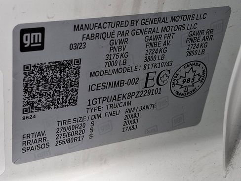 Used 2023 GMC Sierra 1500 Pro w/ Graphite Edition image 26