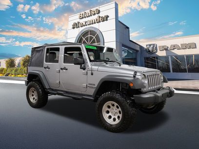 Used 2017 Jeep Wrangler Unlimited Sport w/ Quick Order Package 24S