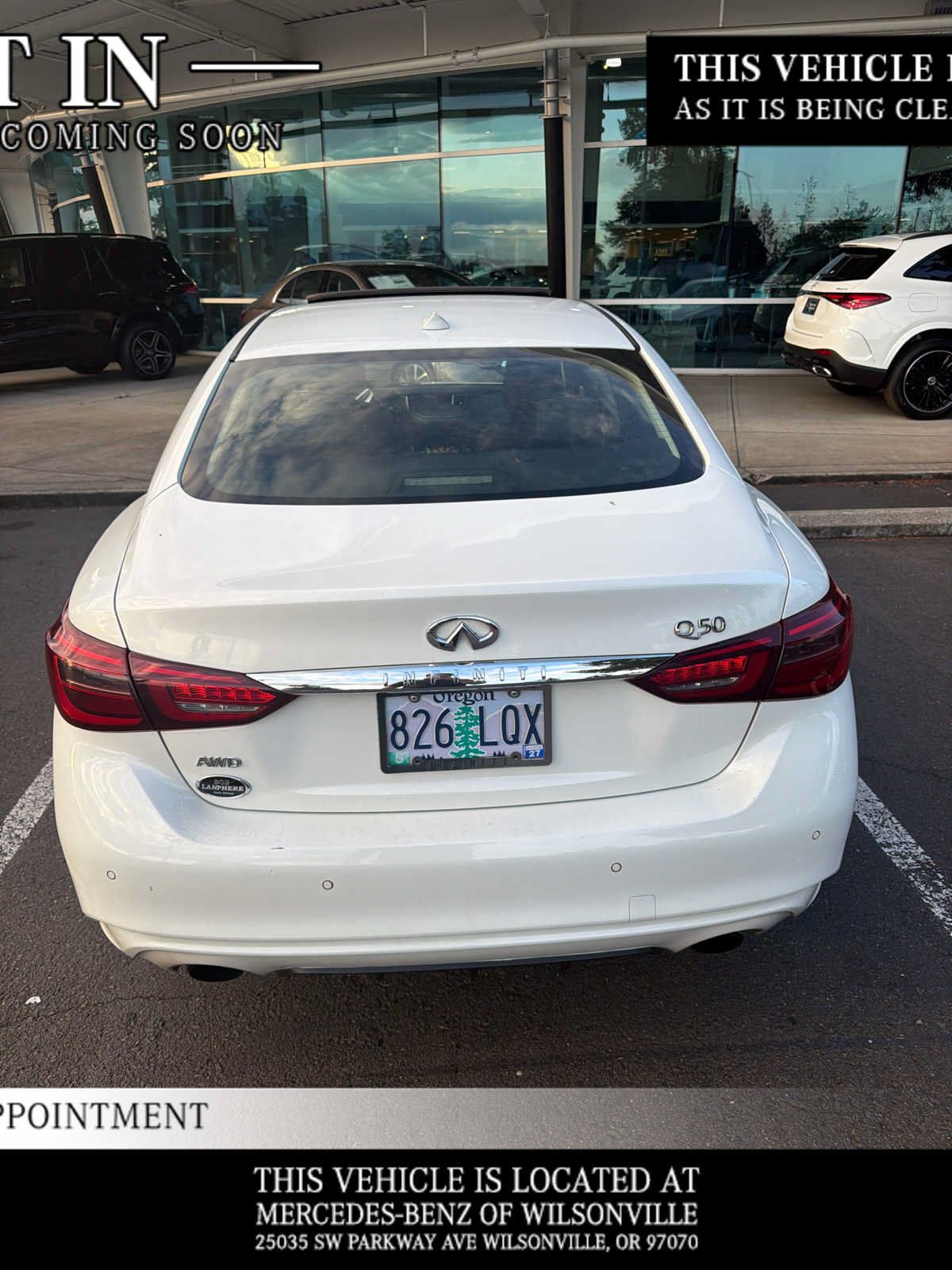 Used 2018 INFINITI Q50 Luxe w/ Sensory Package (Luxe) AWD/4WD image 6