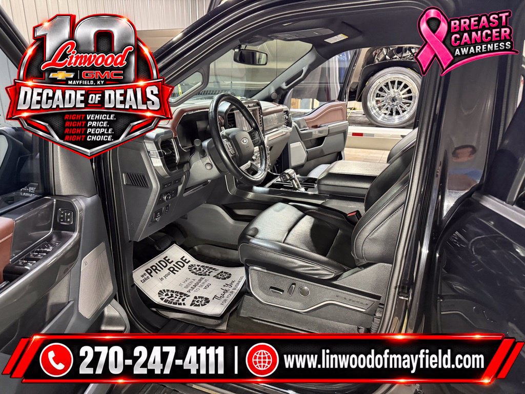 Used 2022 Ford F150 Lariat w/ Equipment Group 502A High AWD/4WD image 14