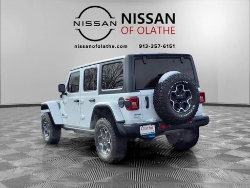 Used 2022 Jeep Wrangler Unlimited Rubicon 4xe w/ Steel Bumper Group image 3