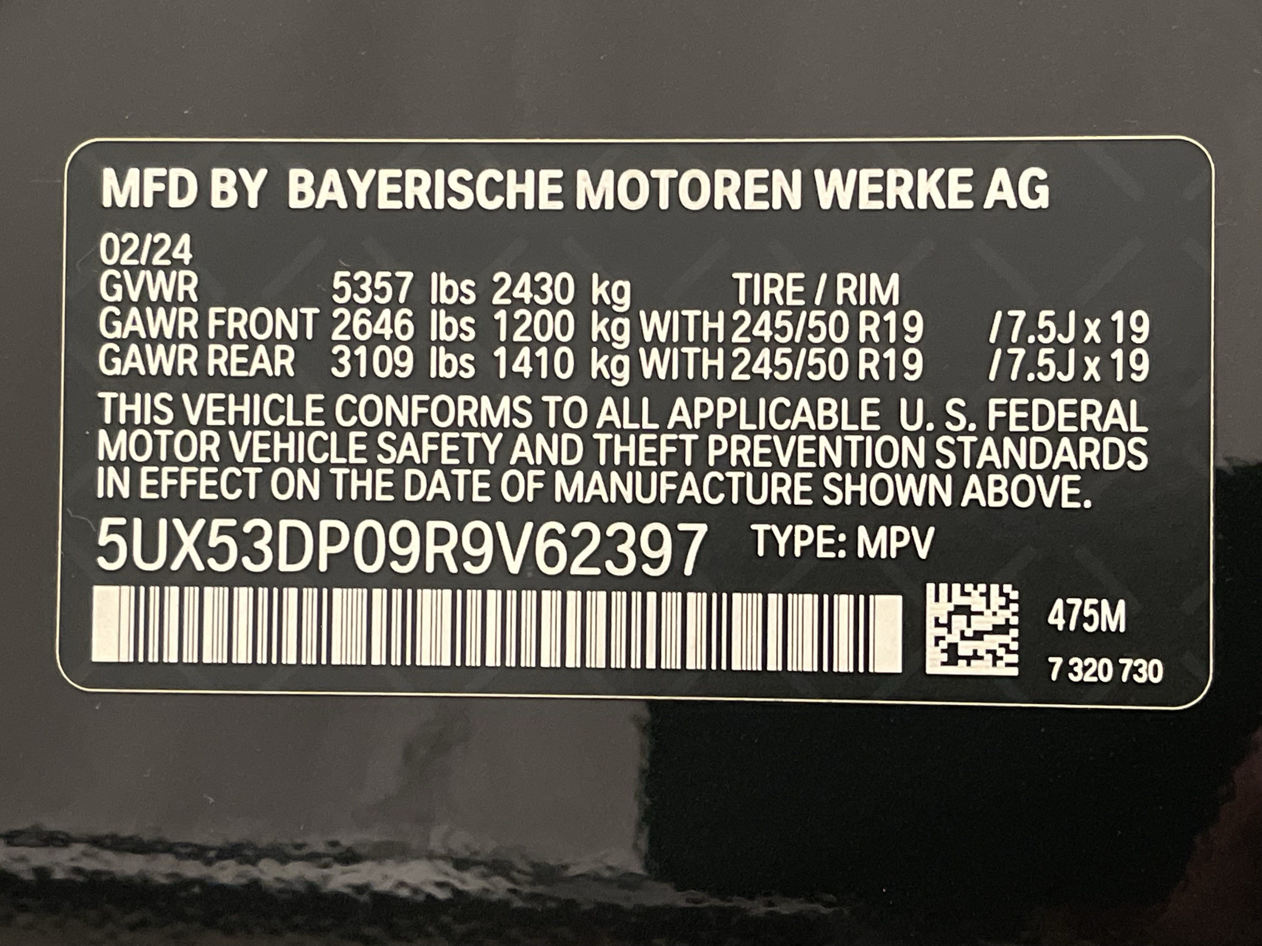 Certified 2024 BMW X3 xDrive30i w/ Convenience Package AWD/4WD image 25