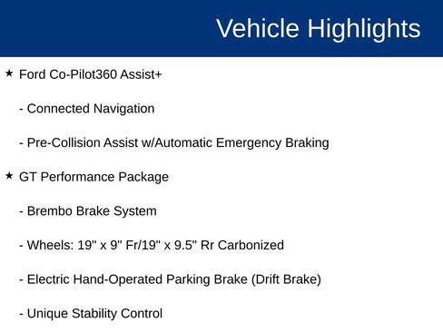 Certified 2025 Ford Mustang GT Premium w/ GT Performance Package RWD image 20