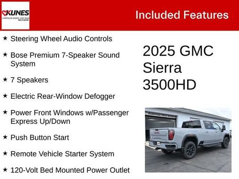 Used 2025 GMC Sierra 3500 AT4 w/ Technology Package image 4
