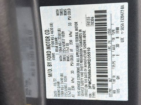 Certified 2022 Ford Bronco Sport Big Bend w/ Convenience Package image 28