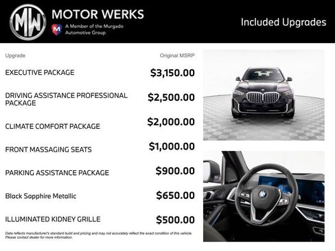 Certified 2026 BMW X5 xDrive50e w/ Executive Package AWD/4WD image 4