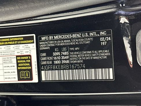 Certified 2024 Mercedes-Benz GLS 63 AMG 4MATIC image 34