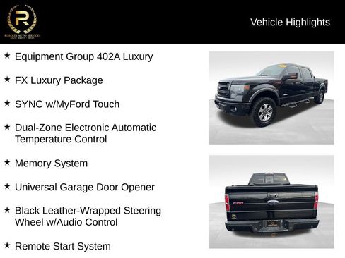 Used 2013 Ford F150 FX4 w/ Luxury Equipment Group image 9