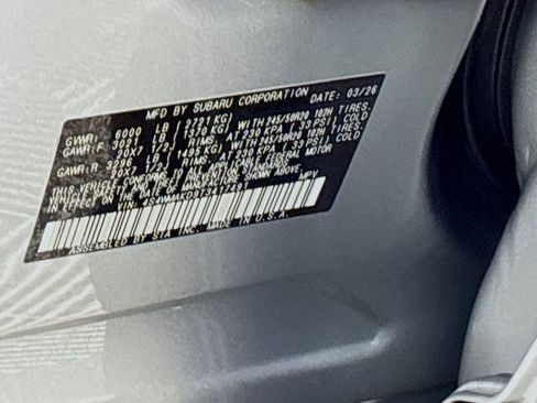 New 2026 Subaru Ascent Touring image 35