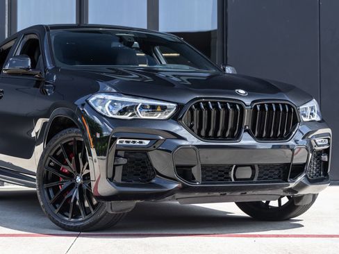 Used 2021 BMW X6 M50i w/ Executive Package AWD/4WD image 5