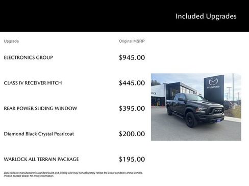 Used 2022 RAM 1500 Classic Warlock w/ Electronics Group AWD/4WD image 5