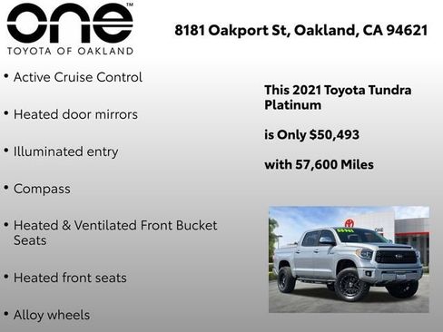 Used 2021 Toyota Tundra Platinum image 11