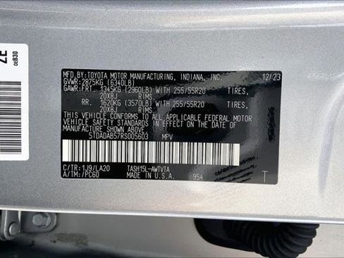 Certified 2024 Toyota Grand Highlander AWD Hybrid image 36