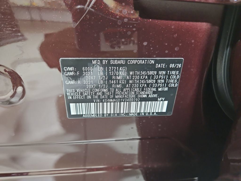 New 2027 Subaru Ascent Limited AWD/4WD image 30