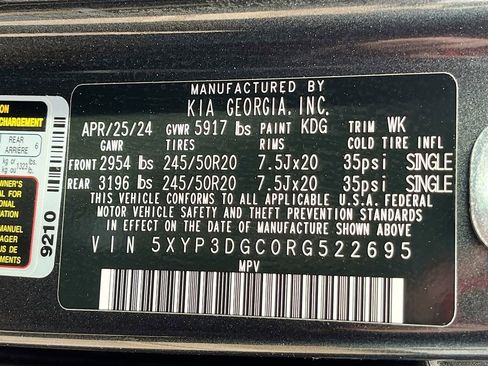 Used 2024 Kia Telluride EX image 32