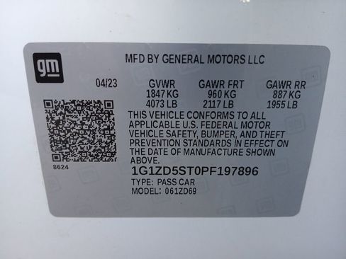 Certified 2023 Chevrolet Malibu LT w/ Driver Confidence Package image 34