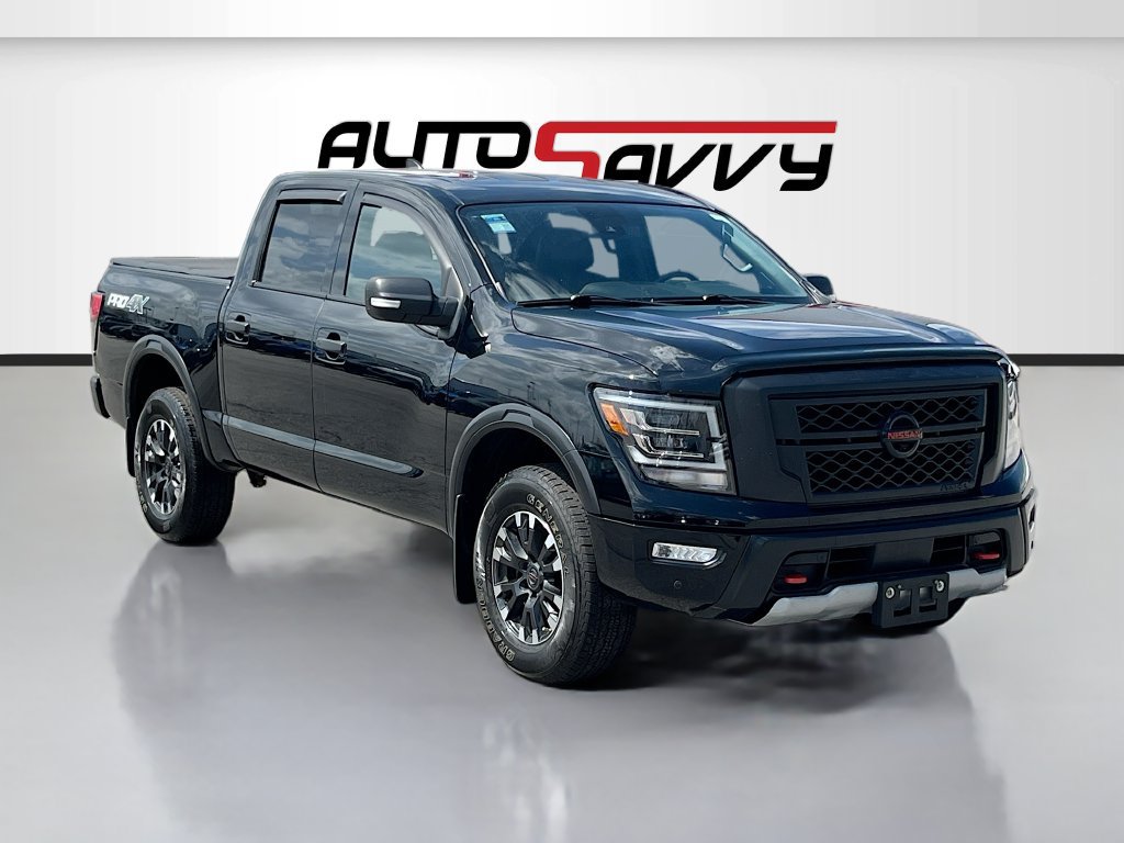 Used 2022 Nissan Titan PRO-4X w/ Pro-4x Convenience Package AWD/4WD image 1